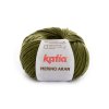 yarn wool merinoaran knit merino superwash acrylic green autumn winter katia 70 fhd