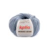 yarn wool merinoaran knit merino superwash acrylic light blue autumn winter katia 59 fhd