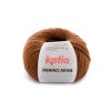 yarn wool merinoaran knit merino superwash acrylic light brown autumn winter katia 37 fhd