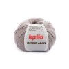 yarn wool merinoaran knit merino superwash acrylic light grey autumn winter katia 12 fhd