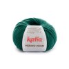 yarn wool merinoaran knit merino superwash acrylic bottle green autumn winter katia 82 fhd