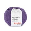 yarn wool merinoaran knit merino superwash acrylic lilac autumn winter katia 102 fhd