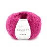 yarn wool pluma knit cotton polyamide fuchsia all seasons katia 97 fhd