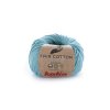 yarn wool faircotton knit gots organic cotton turquoise spring summer katia 16 fhd