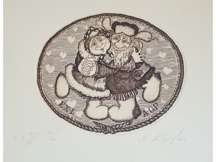 Neznámy bieloruský autor - Ex libris