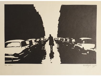 Neznámy maďarský autor - Z ulice...