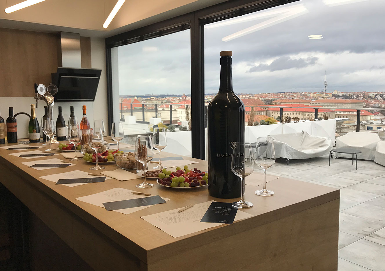 Degustace jako odměna pro management? Oui!