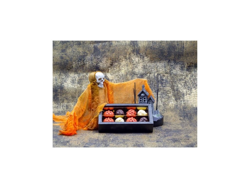 Halloweenské čokoládky s vínem i bez