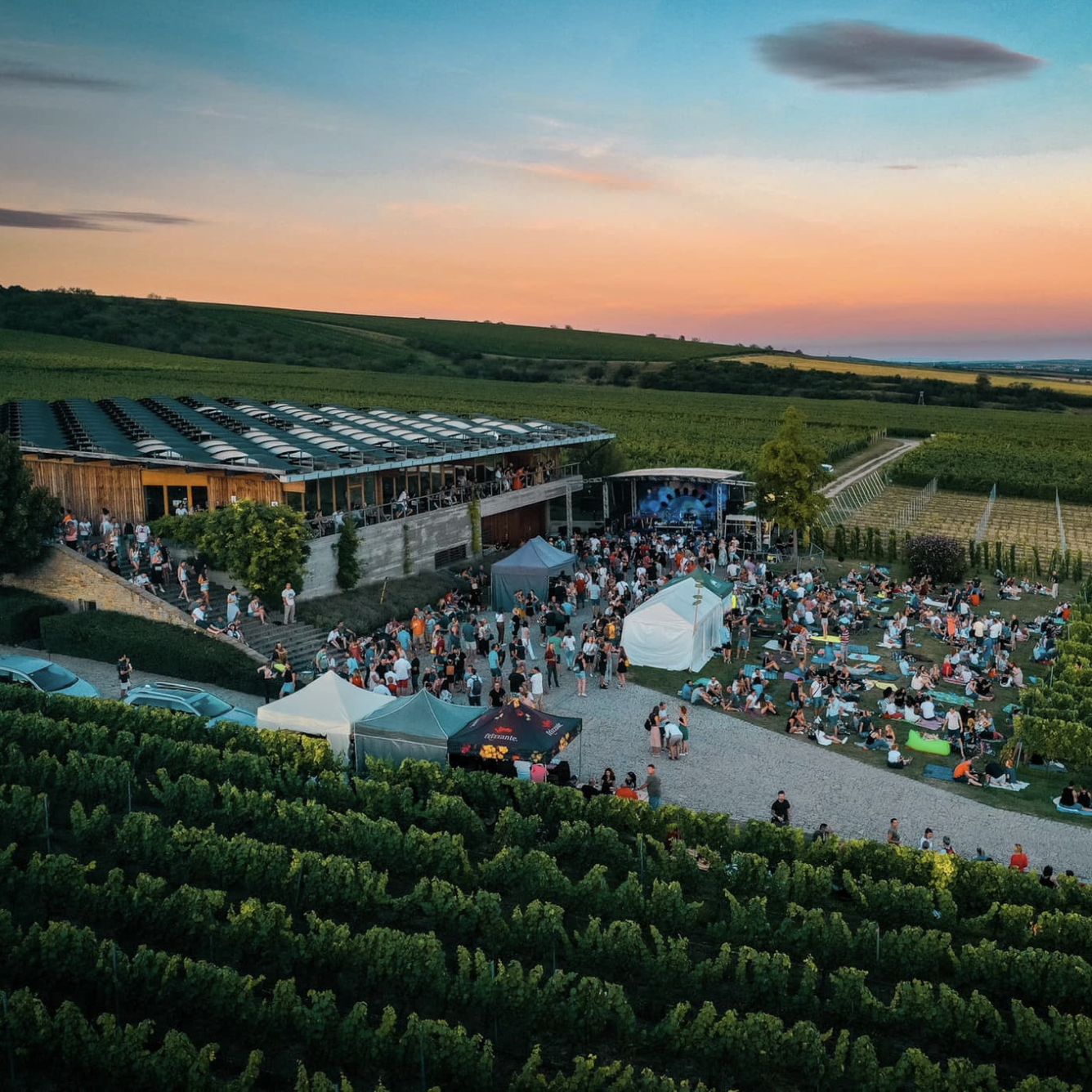 HUDBA NA VINICÍCH - ZÍSKEJTE KE SVÉMU VÍNU VSTUPENKY NA KONCERT