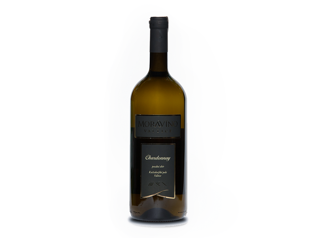 MoraVelká láhev vína Chardonnay 2019 pozdní sběr, magnum