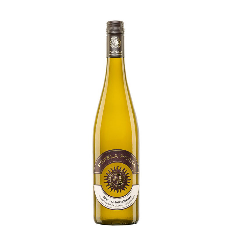 Popela Chardonnay 2021, pozdní sběr