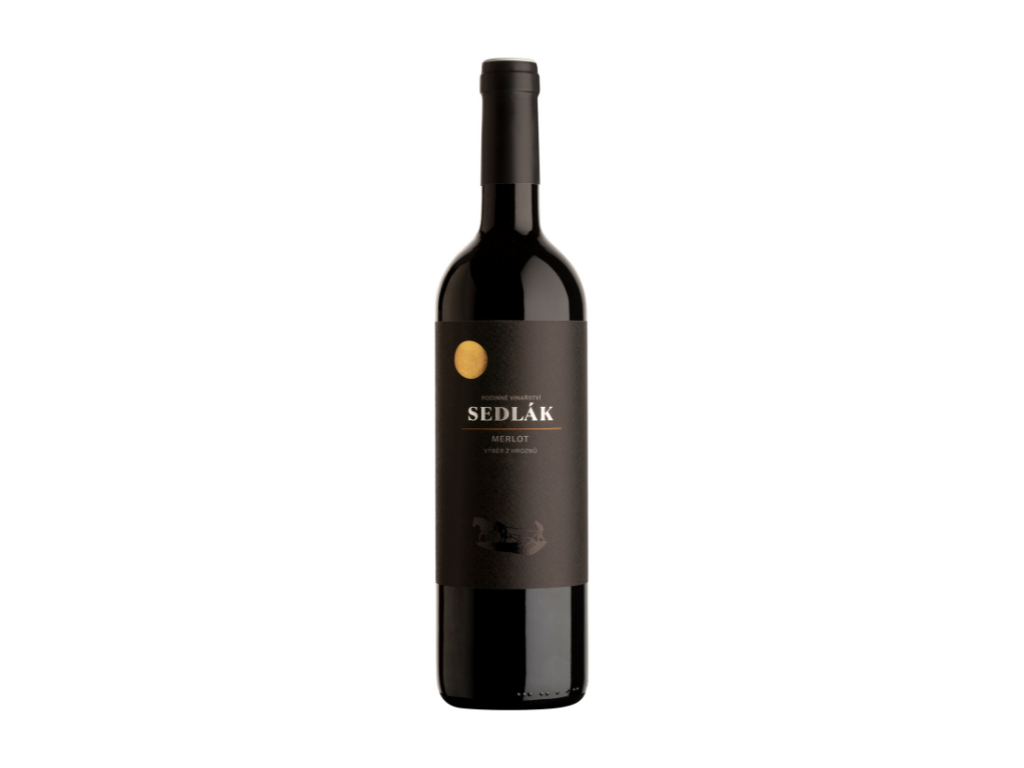 Sedlák Merlot 2020, výběr z hroznů