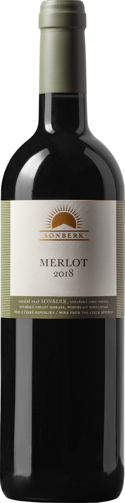 Merlot 2018 Velký Sonberk, výběr z hroznů