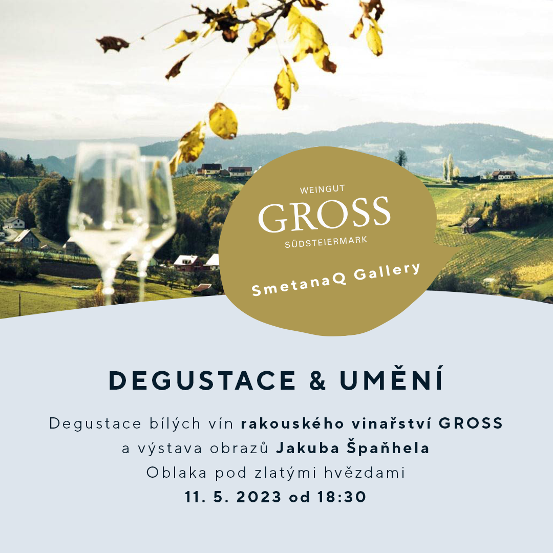 Umění vína Degustace vinařství Gross 11.5. 2023