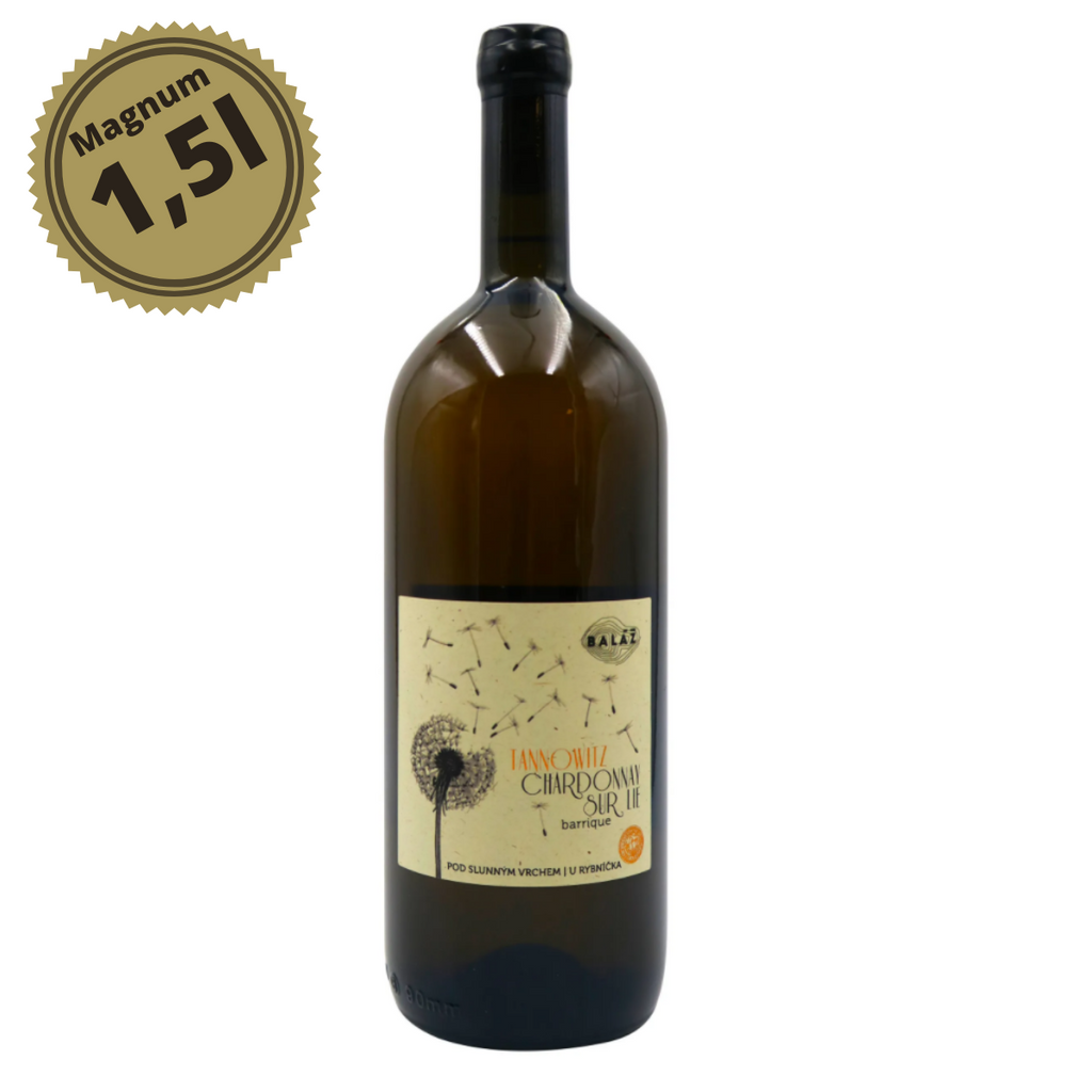 Baláž Chardonnay 2017, sur-lie, barrique, Tannowitz, magnum