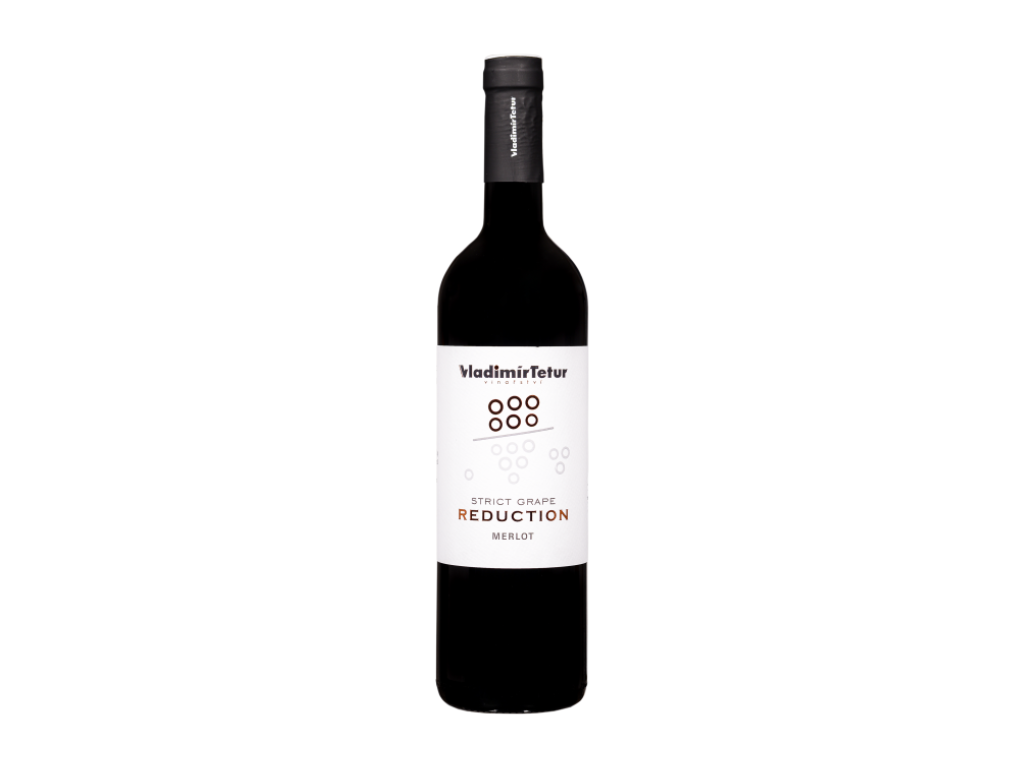 Tetur Reduction Merlot 2021, výběr z hroznů