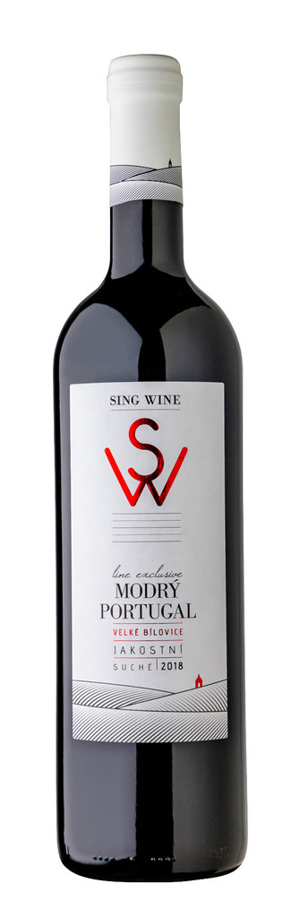 Sing Wine Modrý Portugal 2018, Exclusive