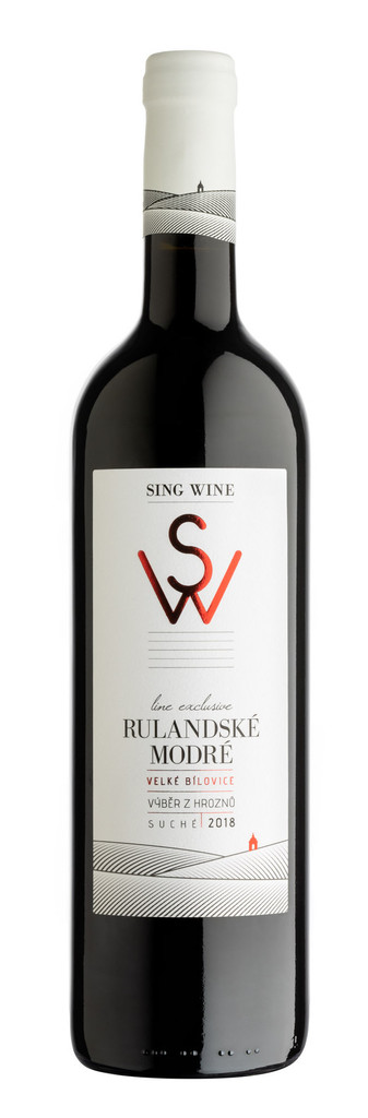 Sing Wine Rulandské modré 2018 Exclusive, výběr z hroznů