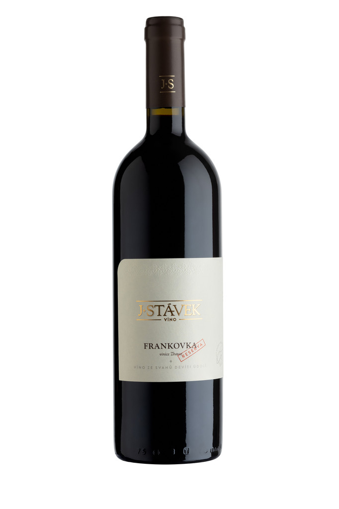 J. Stávek Frankovka 2018 Reserva, výběr z hroznů