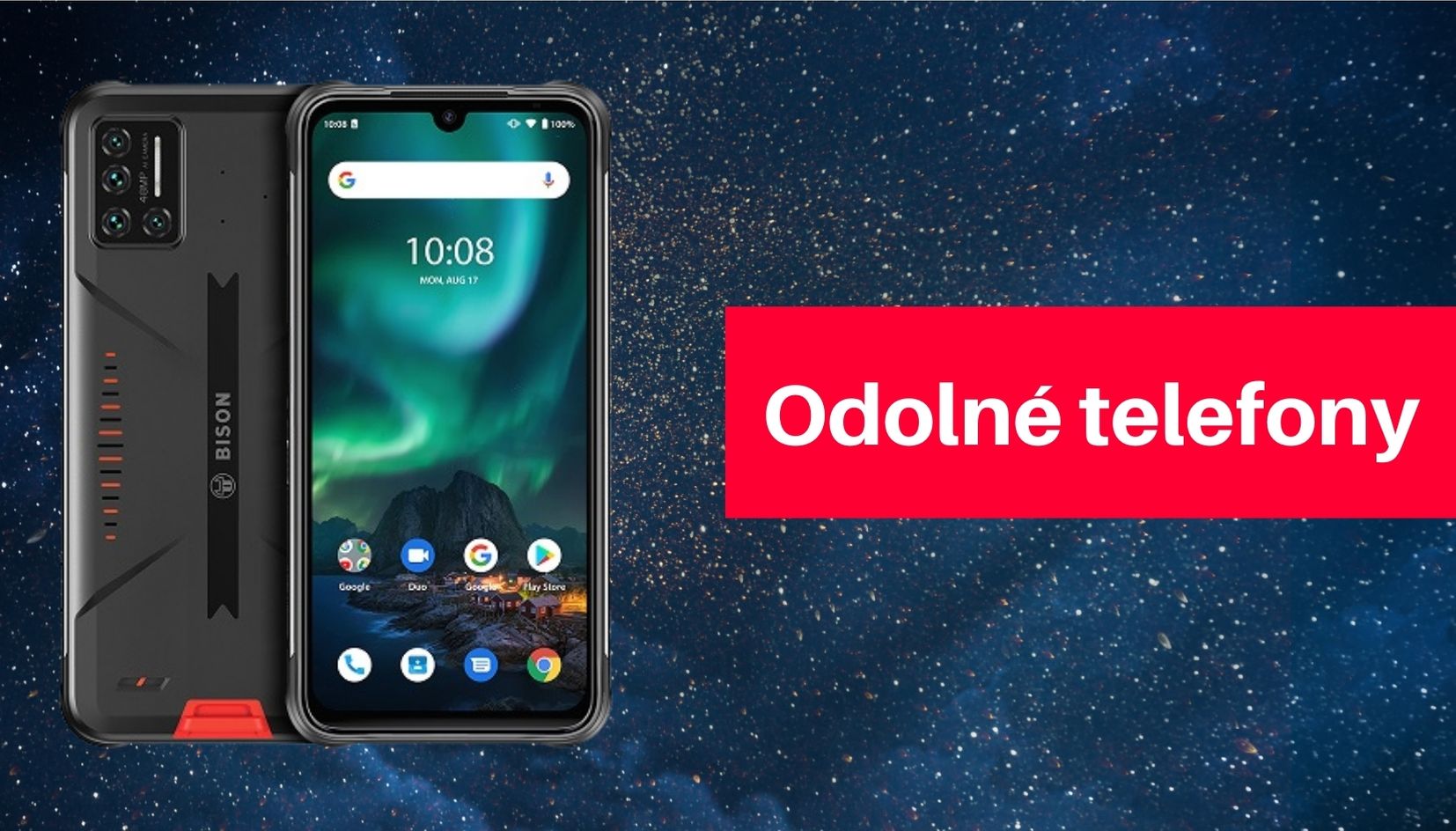 Odolné telefony