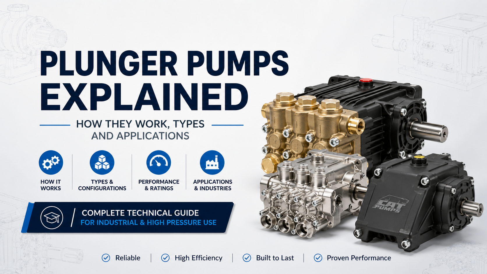 Plunger Pumps Explained – Types, Applications & Selection Guide