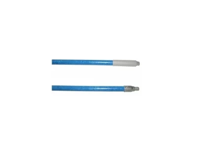BLUE FIBREGLASS WASH BRUSH HANDLE, 140 CM LONG