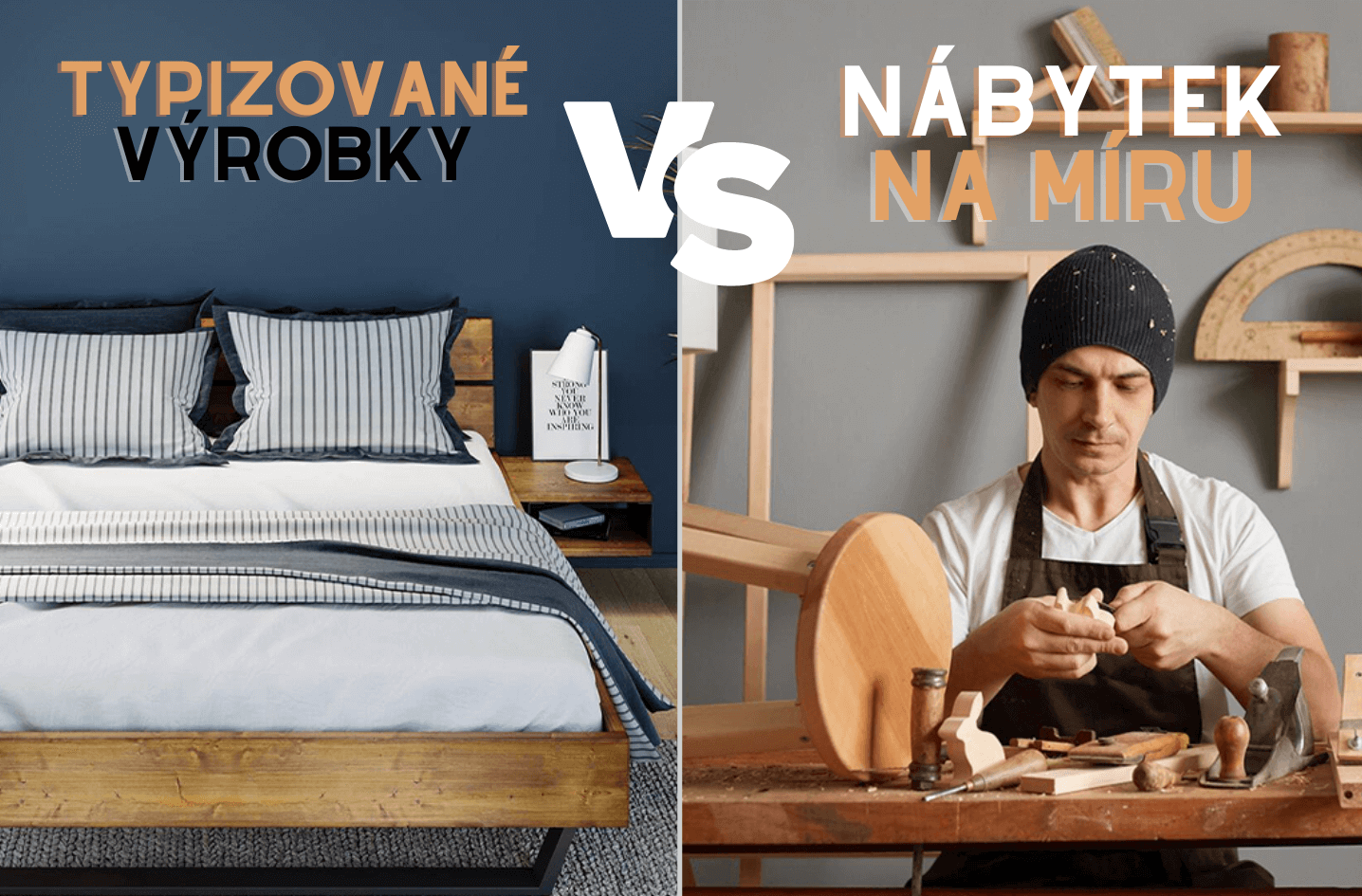 Nábytek na míru, nebo typizované výrobky? Výhody a nevýhody obou variant.