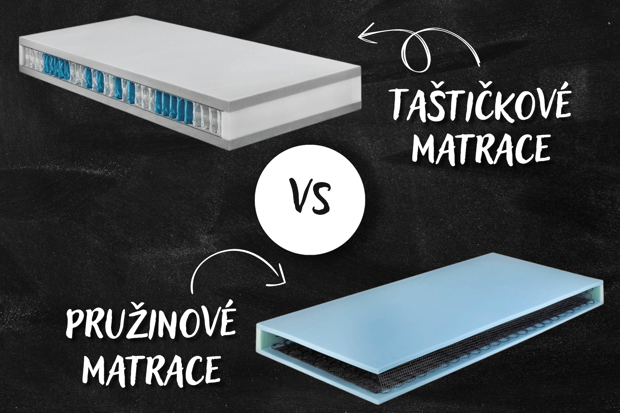 Taštičkové nebo pružinové matrace: Proč je důležité správně si vybrat?