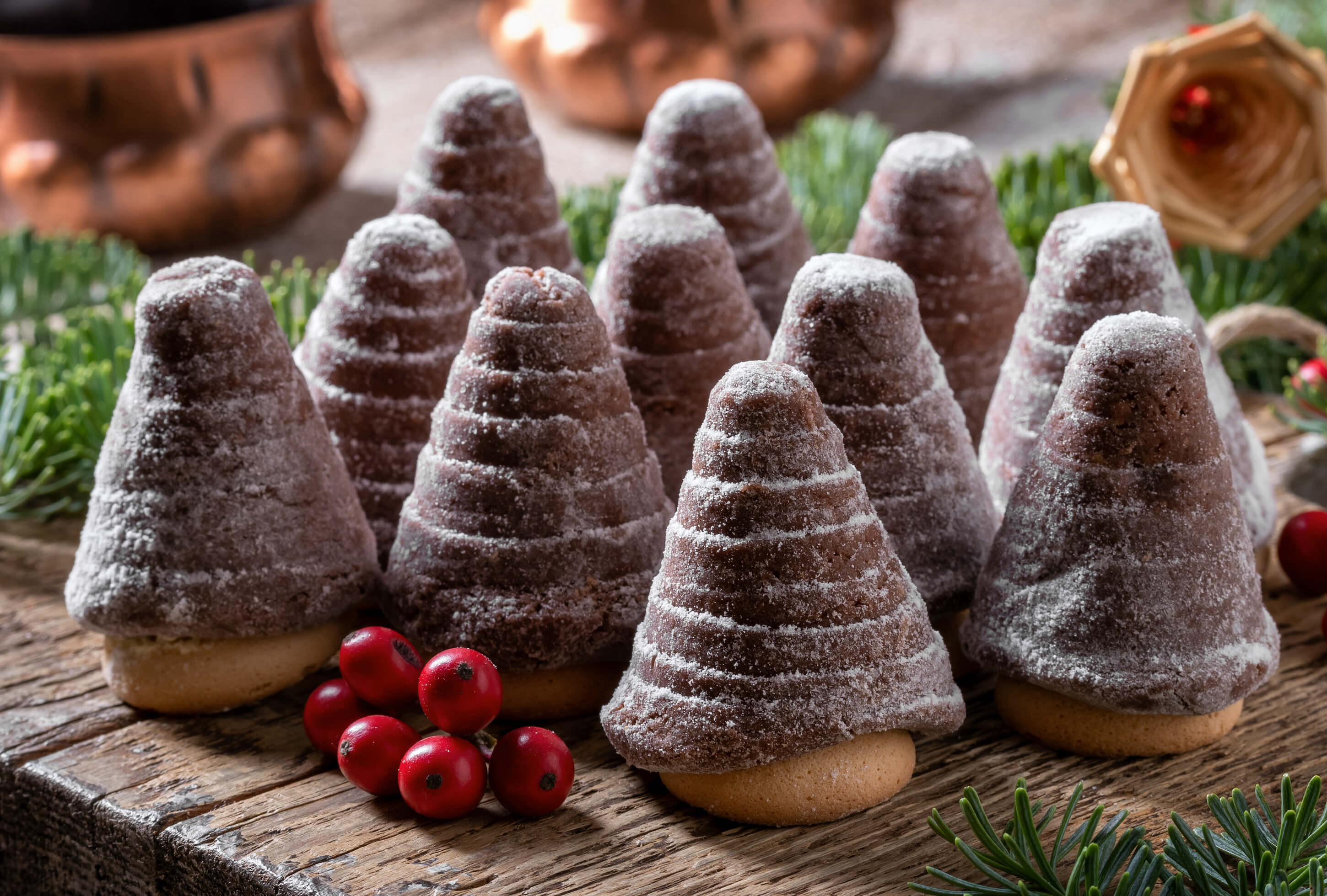 Vosí hnízda neboli včelí úly: Recept na nejoblíbenější nepečené cukroví