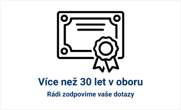 Více než 30 let zkušeností v oboru