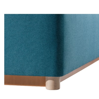 Postel Chicago 200x160 cm – sokl 60N s kulatou nožkou 3D