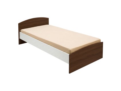 Jednolůžko 60343 ořech/bílá