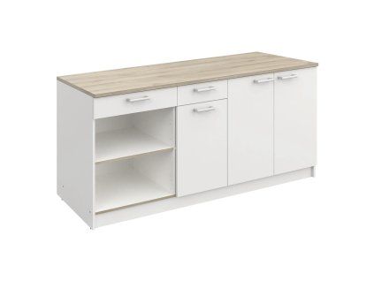 Kuchyňská linka COOKING dub/bílá