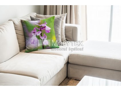 Dekorační povlak Light Orchid luxusní satén bez naplně 50/50