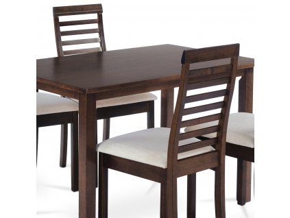 SET 1+4, 120x75 cm, barva ořech AUT-4000 WAL