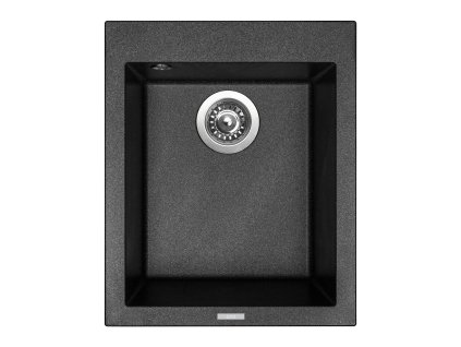 74528 8596142006427 sinks cube 410 metalblack