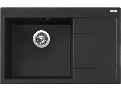 Granitový dřez RIM 780 L Granblack levý