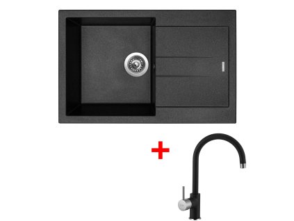 4289120 8596142046997 sinks amanda 780 metalblack vitalia gr