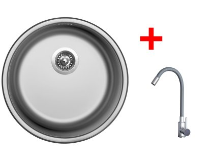 4478621 8596142057757 sinks round 450 elasta nerez seda