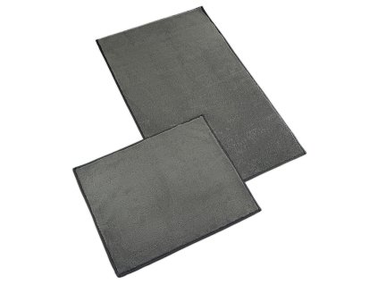 Koupelnová sada předložek GOLD 60x100+60x50cm tmavě šedá