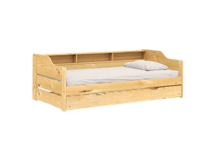 Jednolůžko se zásuvkami 8819 LILI lak