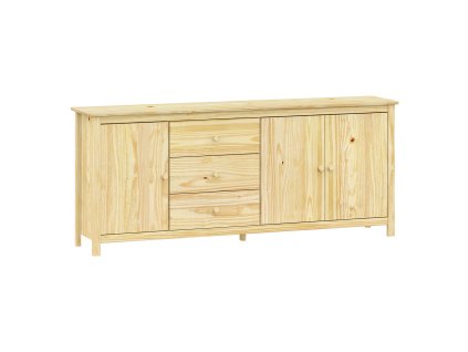 Komoda 3 dveře + 3 zásuvky TORINO