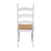 Židle CORONA bílý vosk