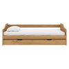Jednolůžko s přistýlkou LAURA vosk