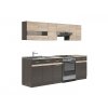 Kuchyňská linka Junona Modul 240 cm, wenge/dub sonoma