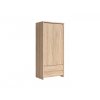 Šatní skříň 2dveřová Kaspian dub sonoma SZF2D2S