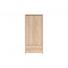 Šatní skříň 2dveřová Kaspian dub sonoma SZF2D2S