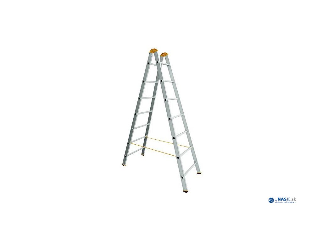 Rebrík ALVE FORTE PROFI PLUS 8908, 2x08, štafle, dvojitý