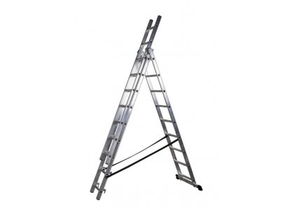 Rebrík Strend Pro DP 3x09, Alu, EN 131 max. 4,80 m, BASIC