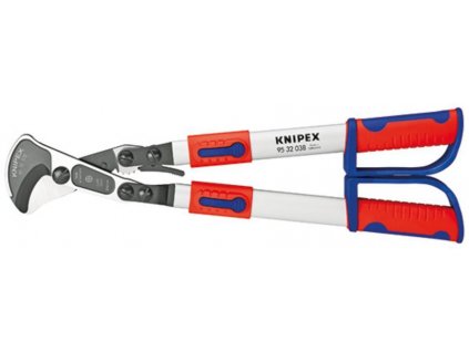 Nožnice káblové KNIPEX 95 32 038, kliešte, 570 mm, 38mm/280mm2, pakove, telesk.